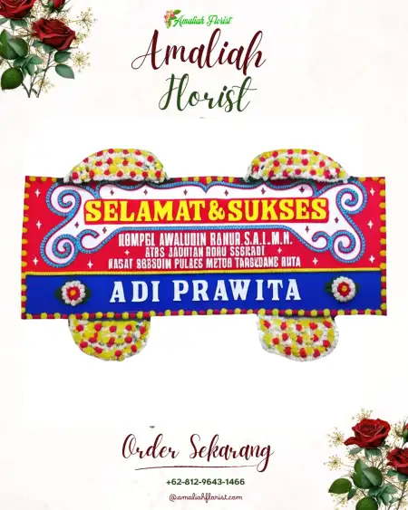 Papan Bunga Ucapan Selamat Gunungtanjung